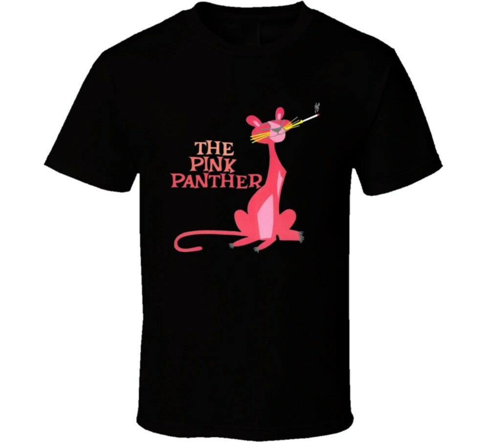SALE The Pink Panther Movie Cartoon T Shirt All Size S-4XL Gifl For Fan