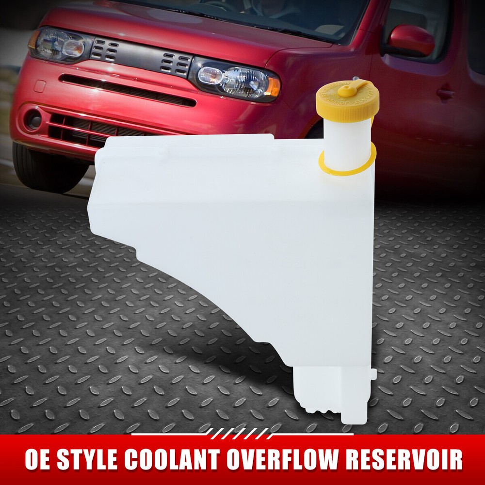 FOR 09-14 NISSAN CUBE OE STYLE COOLANT OVERFLOW RESERVOIR TANK BOTTLE W/ CAP