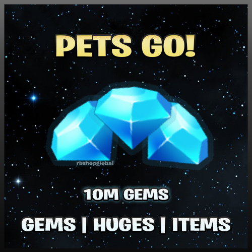 PETS GO! | GEMS 💎 10 MILLION 💎 | 🎇 SAME DAY DELIVERY 🎁| ⚡ FLASH SALE!! ⚡-image
