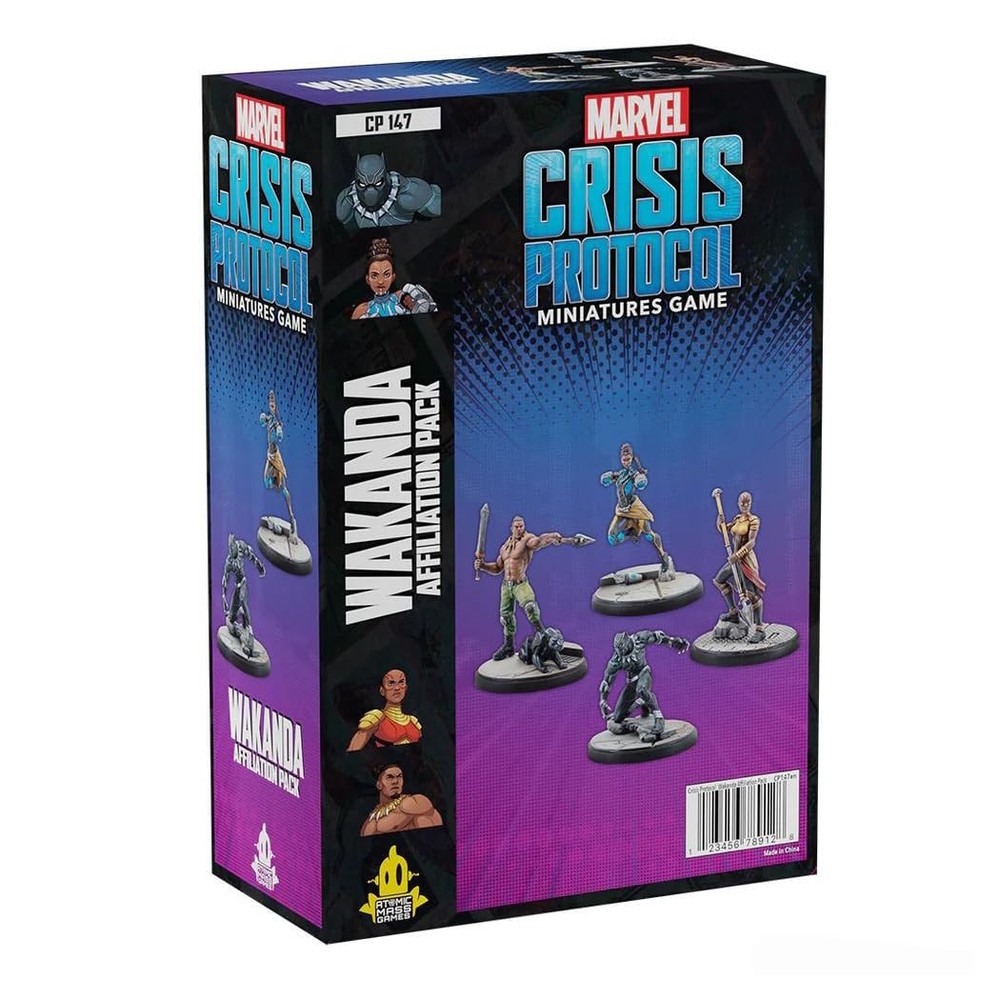 Marvel: Crisis Protocol Wakanda Affiliation Pack - Forge The Unstoppable Waka...
