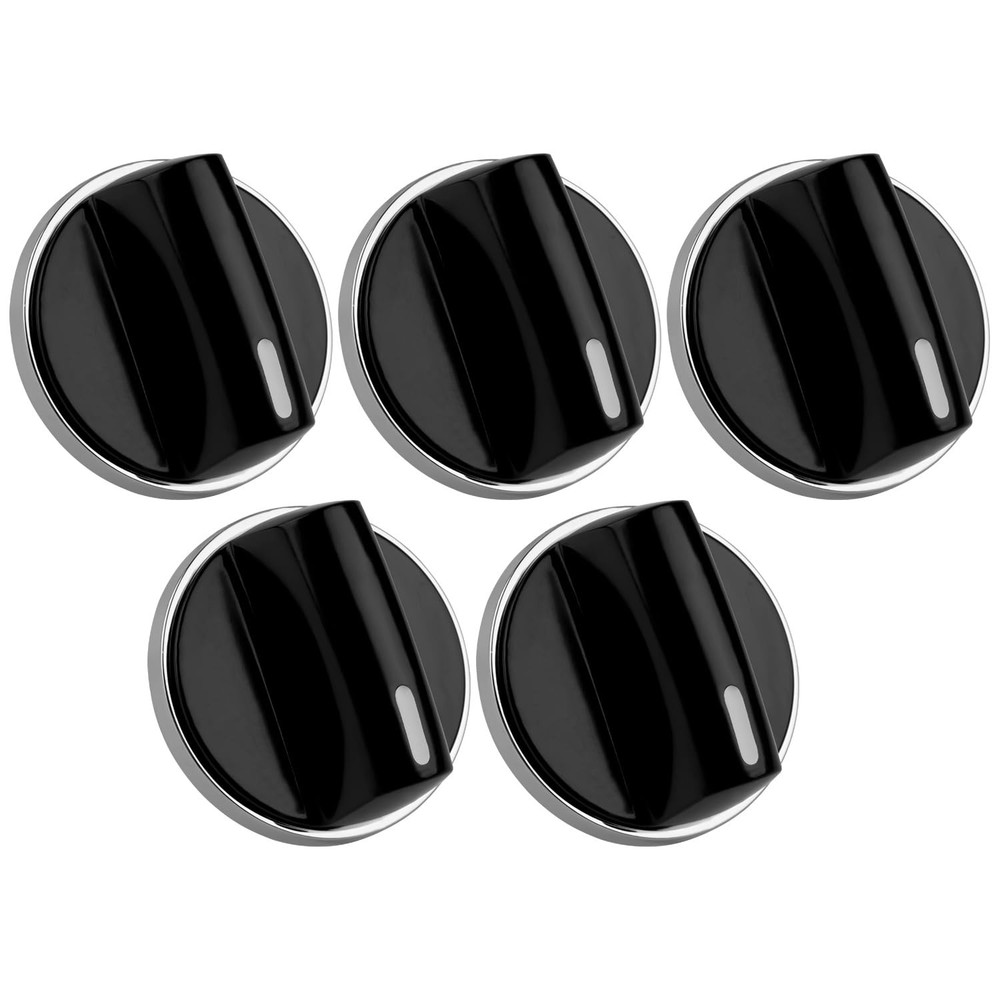 5 Pack Cooktop Stove Knobs 00650847 Compatible with Bosch, Range Oven Gas Bur...