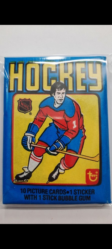 1979 Topps Hockey Wax Pack - SUPER CLEAN! Possible WAYNE GRETZKY RC