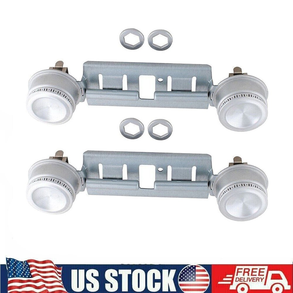 GE WB16K10026 Double Burner Kit (2-Pack) – Replaces AP2633210 PS232404 WB29K