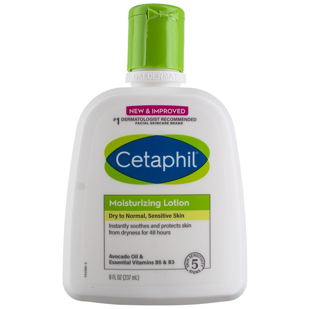 Cetaphil Moisturizing Sensitive Skin Moisturizing Lotion, Avocado Oil, 8 fl oz