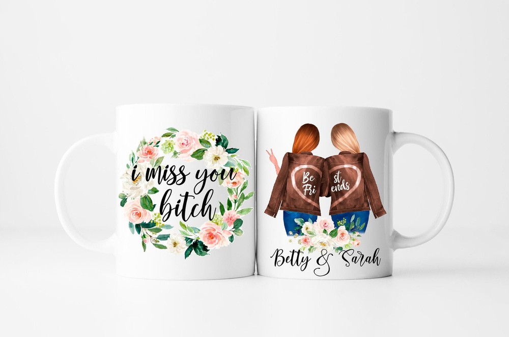 Best  Mug I Miss You  Best Friend Gifts Mug For Bestie Long Distance