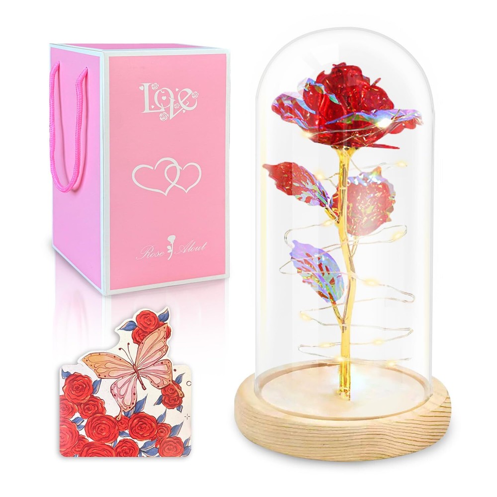 Mothers Day Rose Gifts for Mom Birthday Gifts for Women Red Rose Flowers for Mom-image