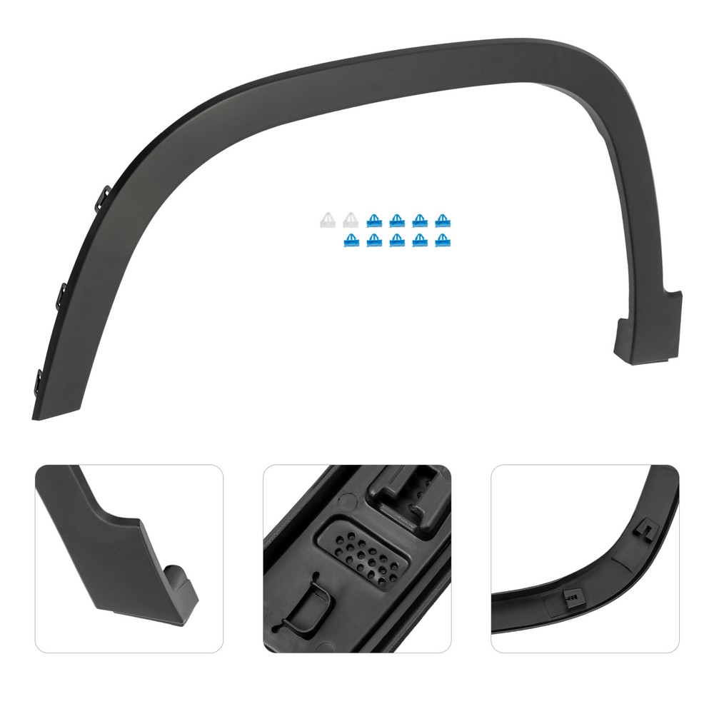 Fender Flares For 2019-2022 Jeep Cherokee Left Driver Side Front Fender Trim