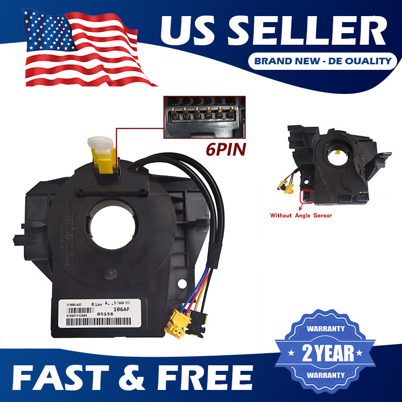 Steering Wheel Clockspring 5156106AF 5156106AG Compatible with Chrysler Dodge Jeep Models  