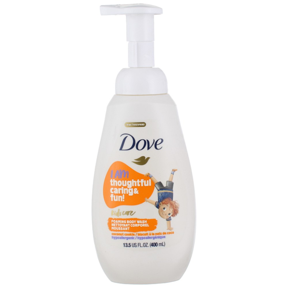 Dove Kids Coconut Cookie Body Wash, 13.5 oz, Gentle Care