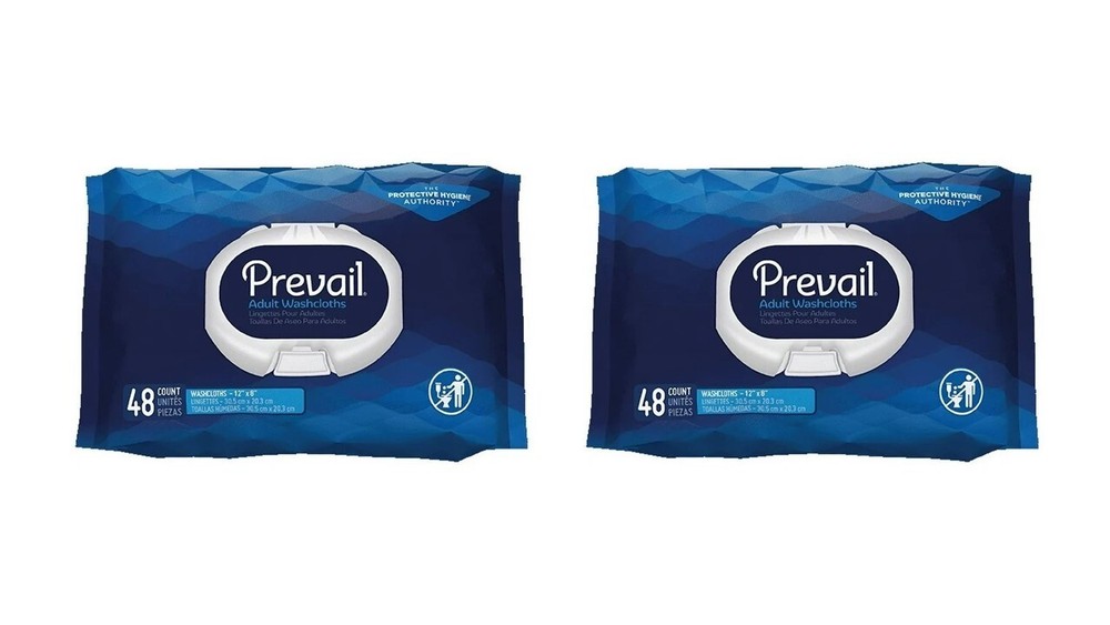 Prevail Adult Wipe or Washcloth 8 x 12