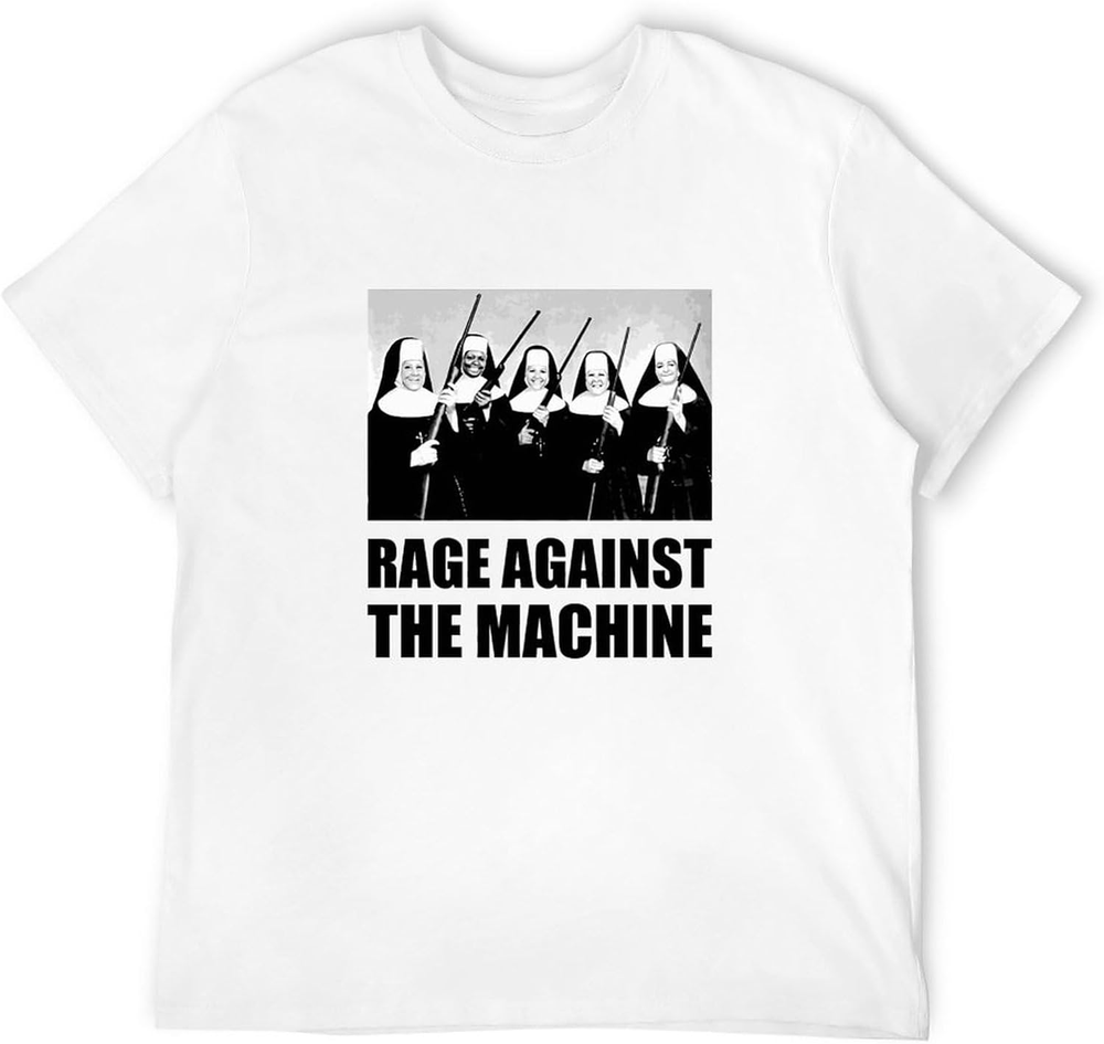 Fashion Shirt Printed T-Shirt Rage Against Machine Nuns Sweatshirt T-Shirt
