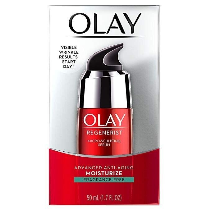 Olay REGENERIST Micro Sculpting Serum Fragrance Advance Anti-Age 1.7oz - 1091