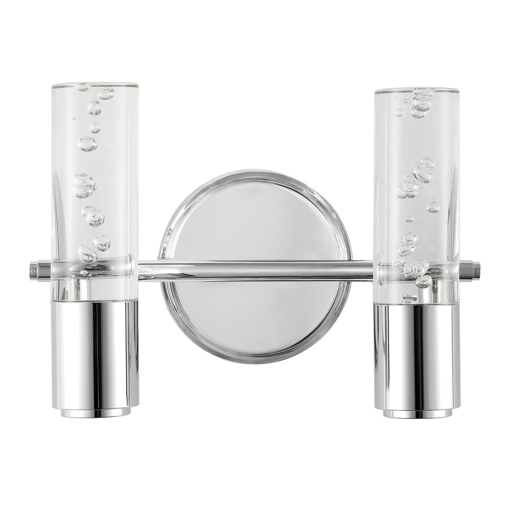 Jonathan Y Bolha 2-Light 11-Inch LED Bathroom Vanity Fixture