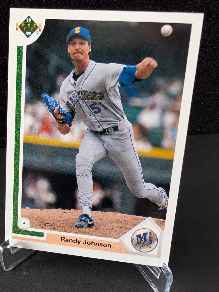 1991 Upper Deck #376 Randy Johnson HOF Seattle Mariners