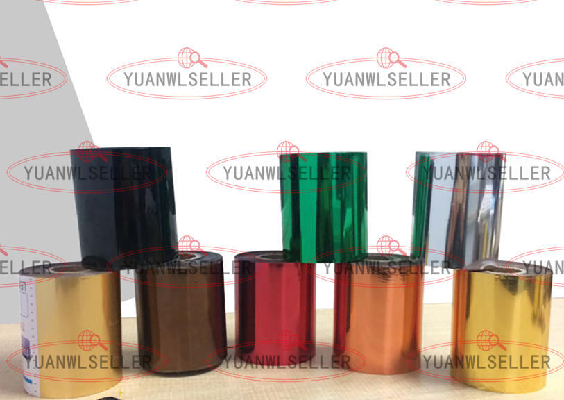 1 Roll Hot Foil Stamping Paper For Leather Embossing Heat Transfer Machine 120m