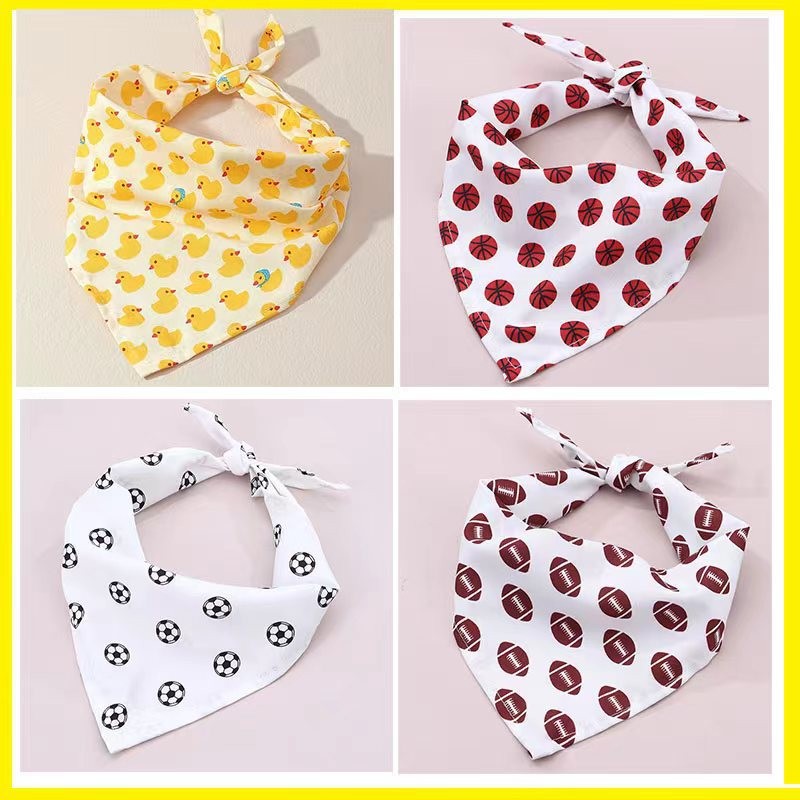 Cartoon Pet Bandana - Cute Duck Design Dog & Cat Bib for Fun Photos