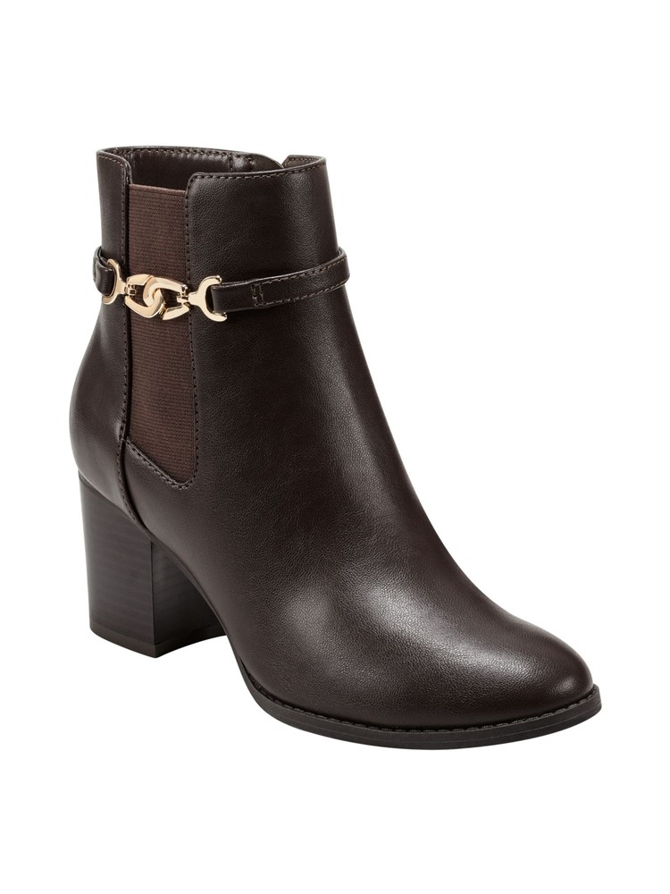 BANDOLINO Womens Brown Chain Hardware Goring Padded Dattie Casual 9.5 M