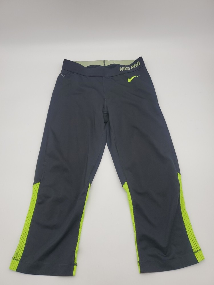 Nike Pro Sport  Black Medium compression pants Womens ..#4375