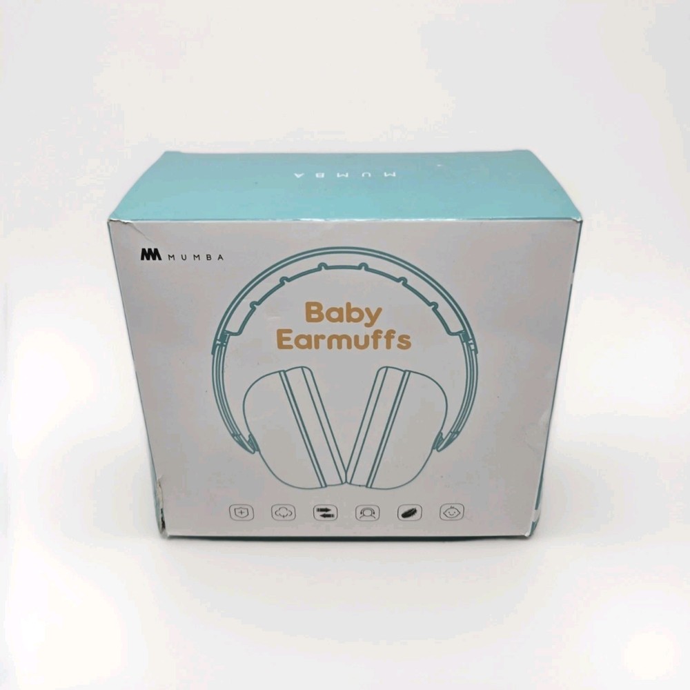 Baby Banz JHN231025 Plastic Hearing Protection Earmuffs for Infants - Blue