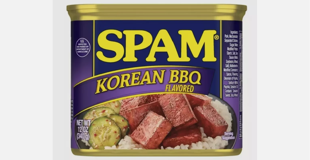 SPAM Korean BBQ Flavored 12oz - Exclusive New Release 2024, Exp 2027 (1pc)