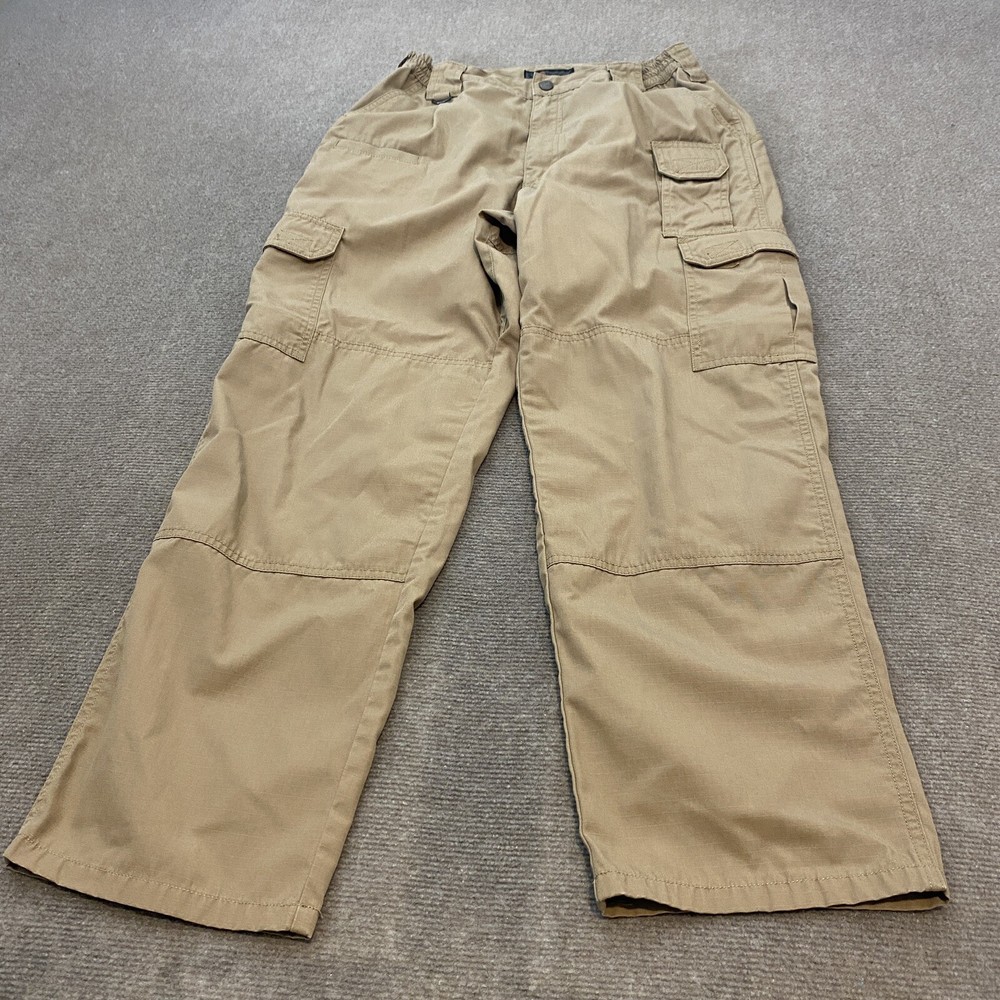 5.11 Tactical Cargo Pants Mens Double Knee Army Outdoor Rip Stop Measures 31x29