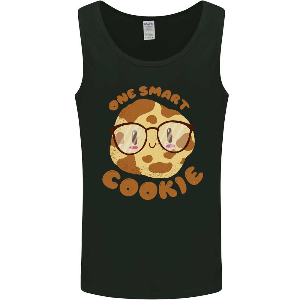A Smart Cookie Funny Food Nerd Geek Science Mens Vest Tank Top