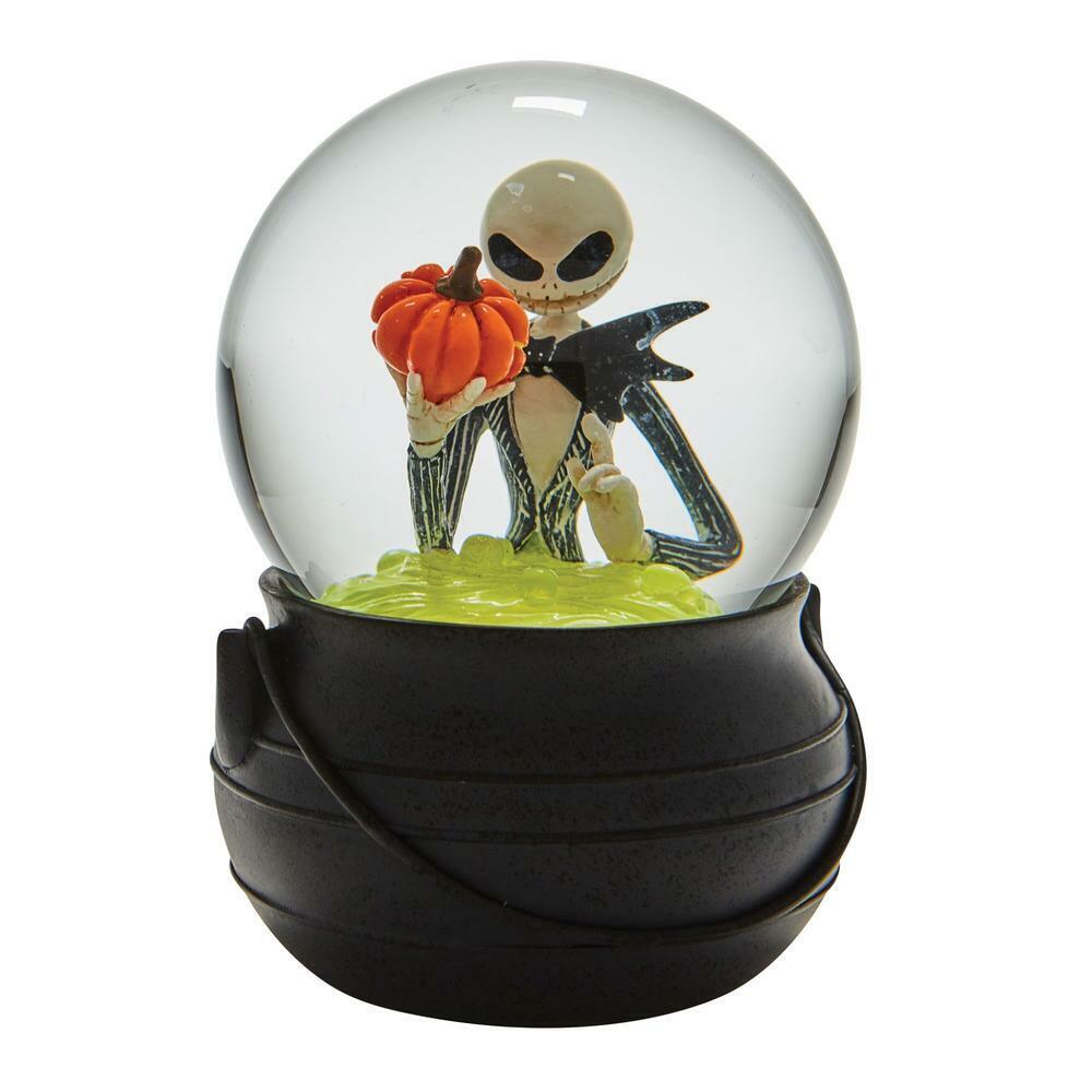 Jack Skellington Pumpkin King Water Globe Nightmare Before Christmas Halloween
