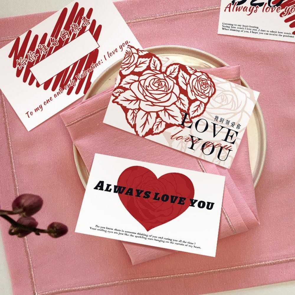 Cartoon Valentine Scratch Card for Kids with Love Theme