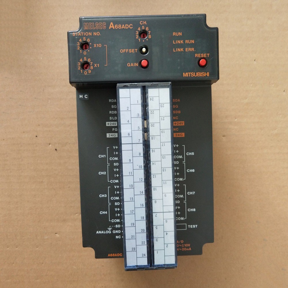 Used A68ADC PLC Remote Module In Good Condition #A6-37