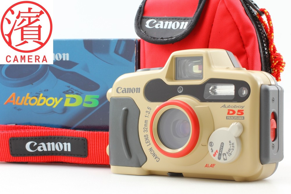 In Box [Unused] Canon Autoboy D5 Panorama Underwater Film Camera Body From JAPAN