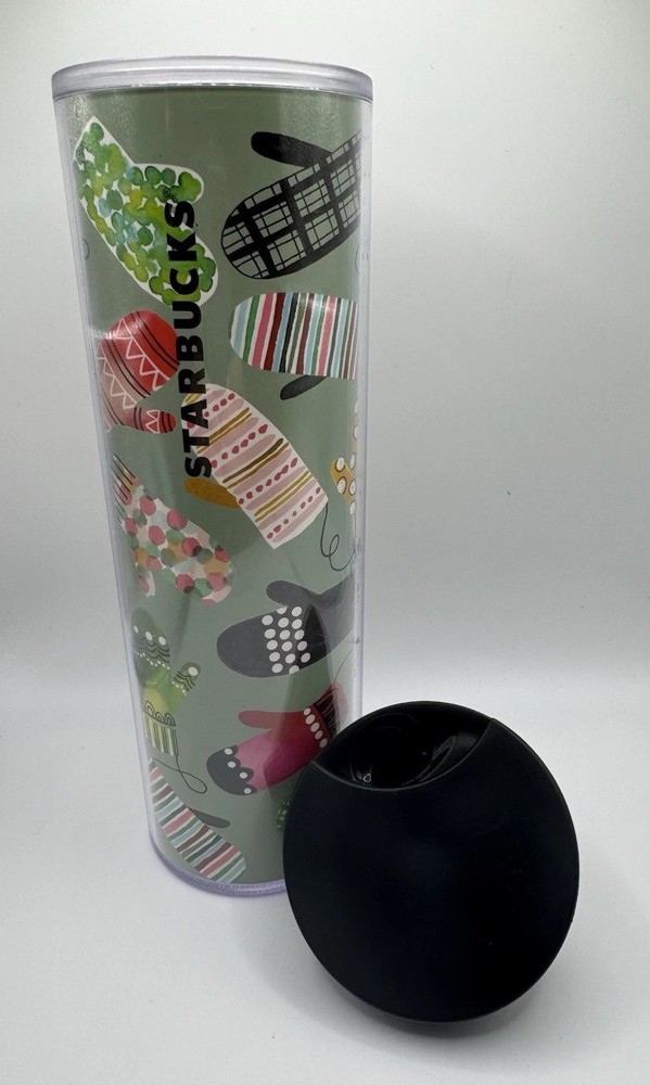 Starbucks Holiday Mittens 16oz Grande Tumbler Travel Mug
