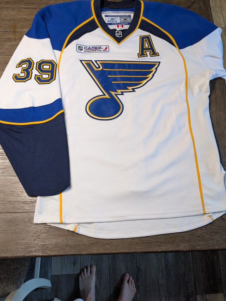 St. Louis Blues Doug Weight Reebok Prototype On Ice Jersey
