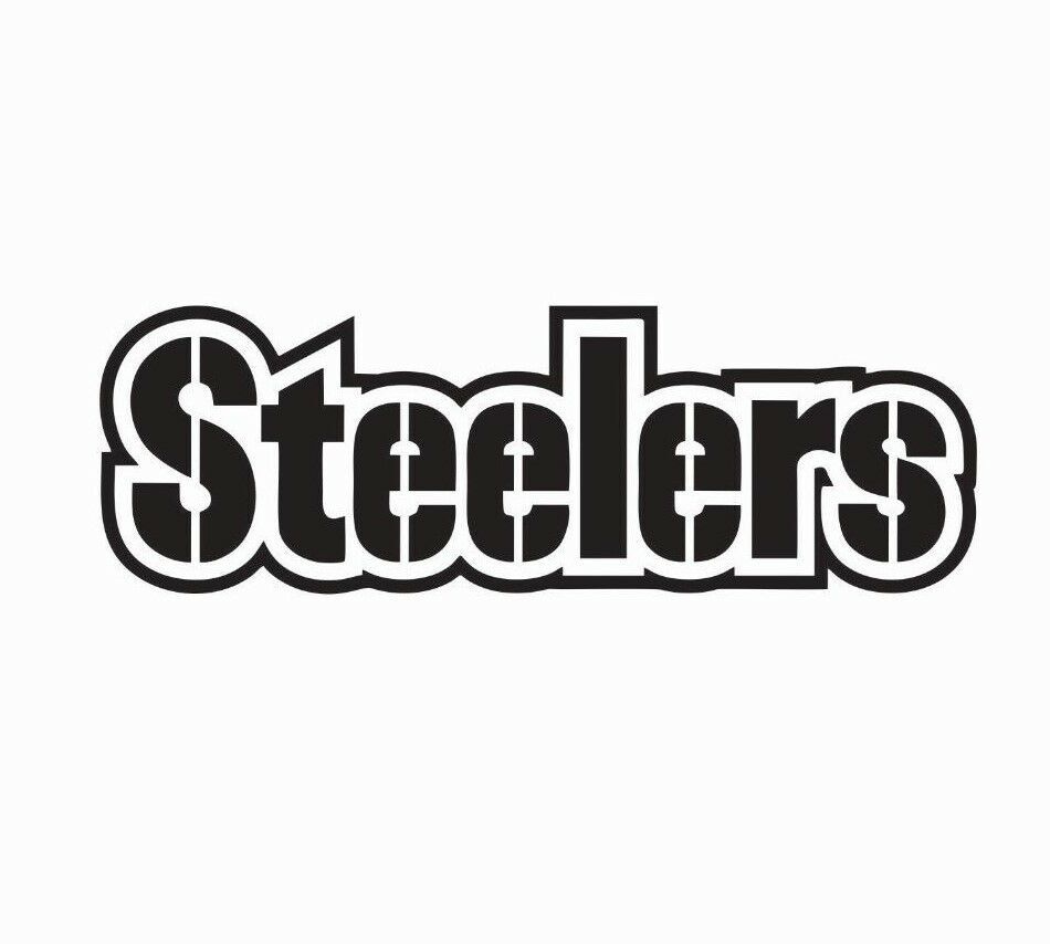 Pittsburgh Steelers Football NFL Vinyl Die Cut Car Decal Sticker FREE SHIPPING