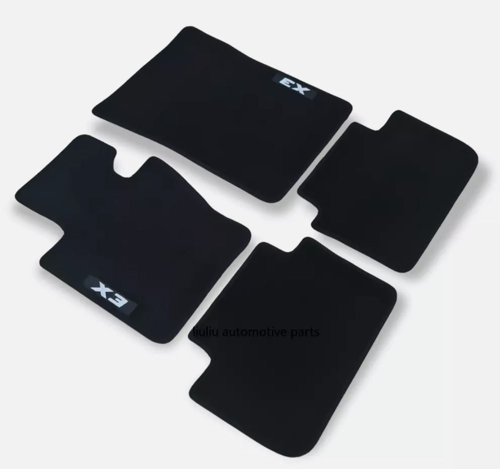 For BMW X3 E83 MX3 Car Floor Mats Waterproof Black Carpet Auto Liners 4pcs