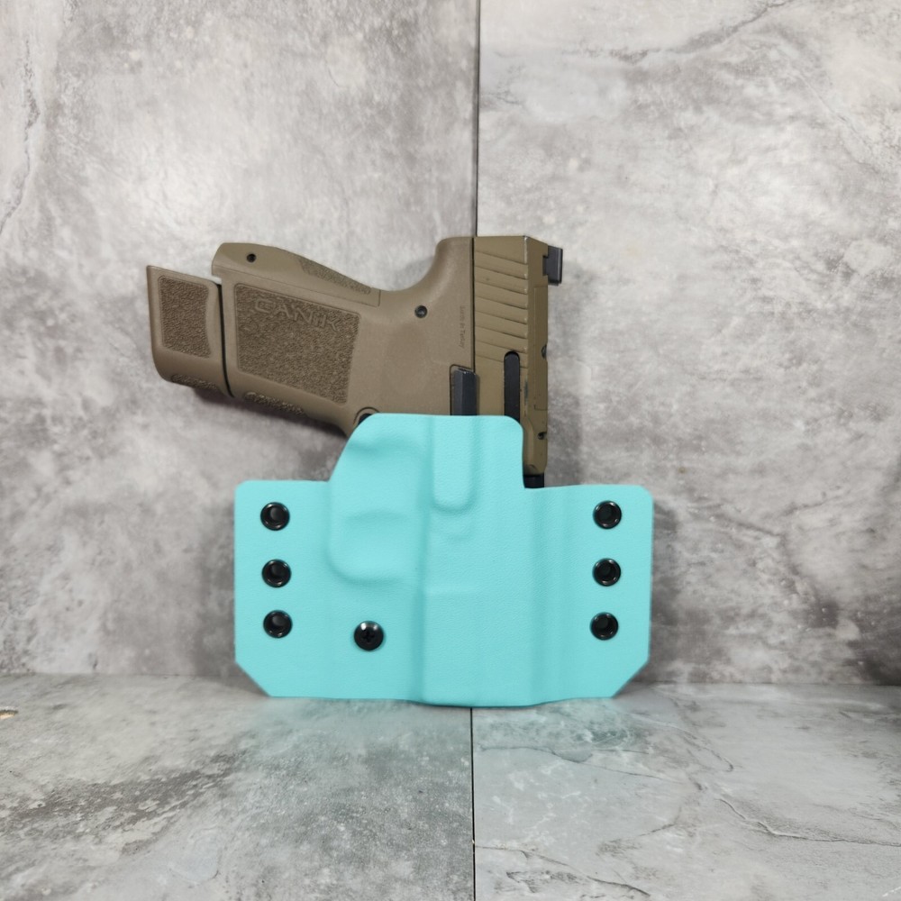 OWB Holster With MM Wings In Tiffany Blue Choose Your Model.