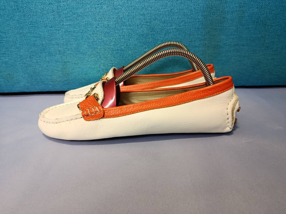 Tory Burch Daria Leather Driver Designer Moccasin Loafers Women’s Size 9,5