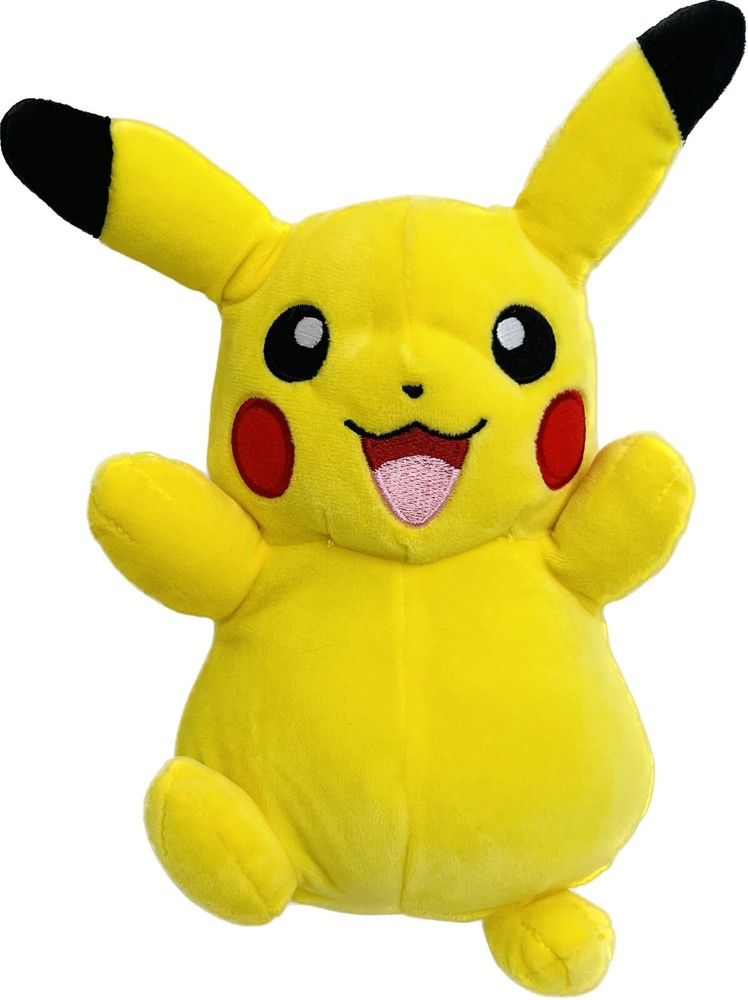 Pokemon Pikachu Plush 10” WCT 2020 Wicked Cool Toys Plush Yellow Stuffed Animal