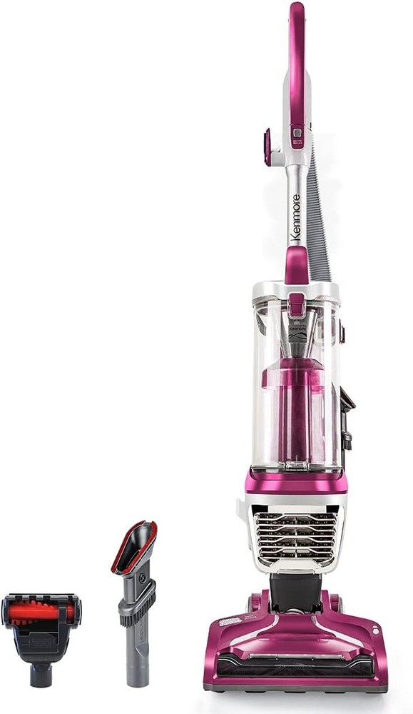 Powerful DU5092 Bagless Upright Vacuum with 2-Motor Lift-Up Carpet Cleaning