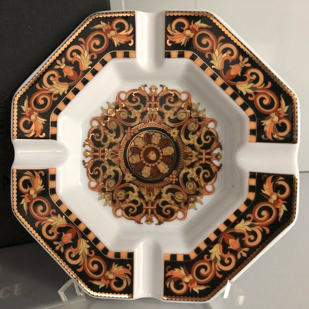 Rosenthal meets VERSACE Barocco ASH TRAY 5 1/2 inch New in Box (D)
