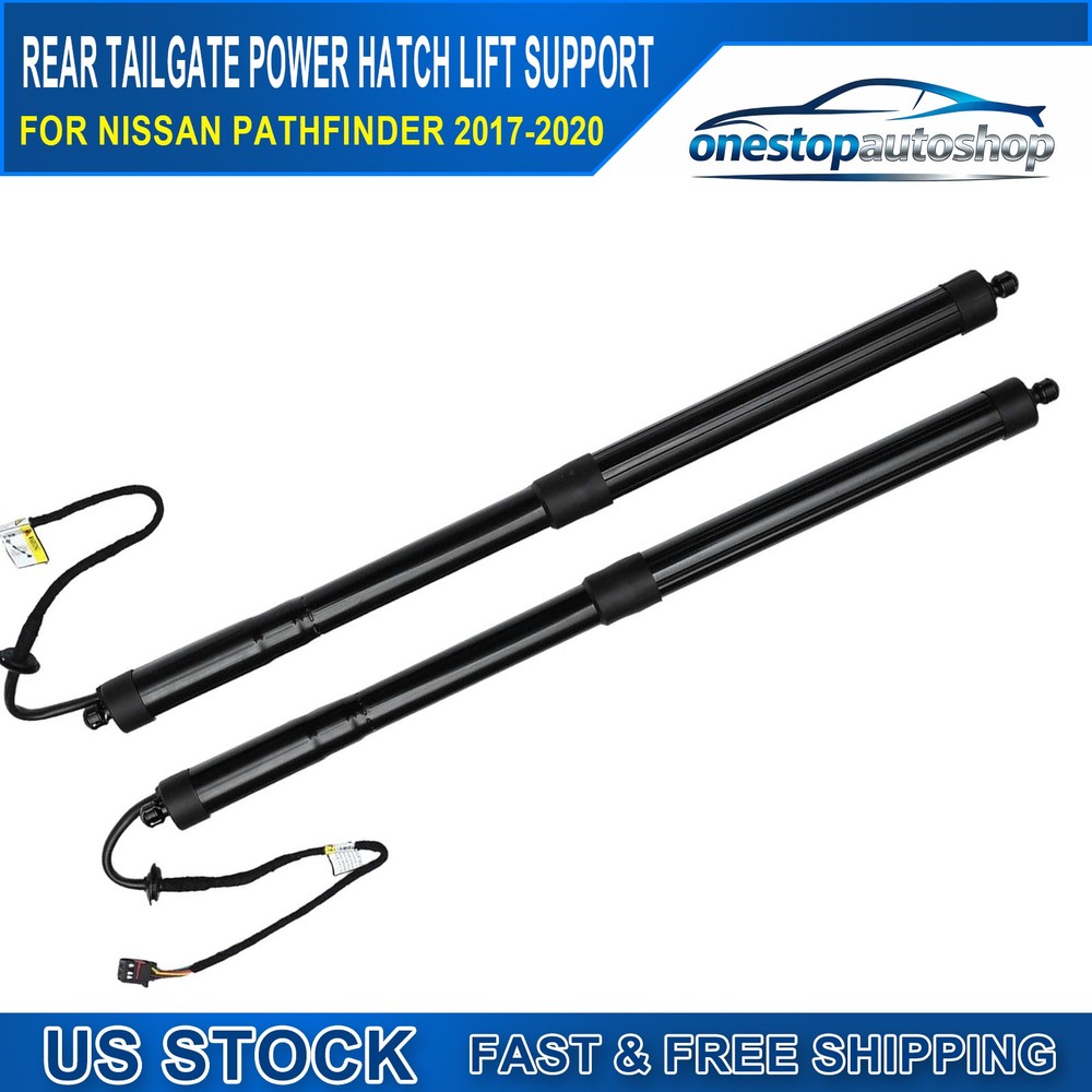 2X Rear Left & Right Tailgate Power Lift Support For Nissan Pathfinder 2017-2020
