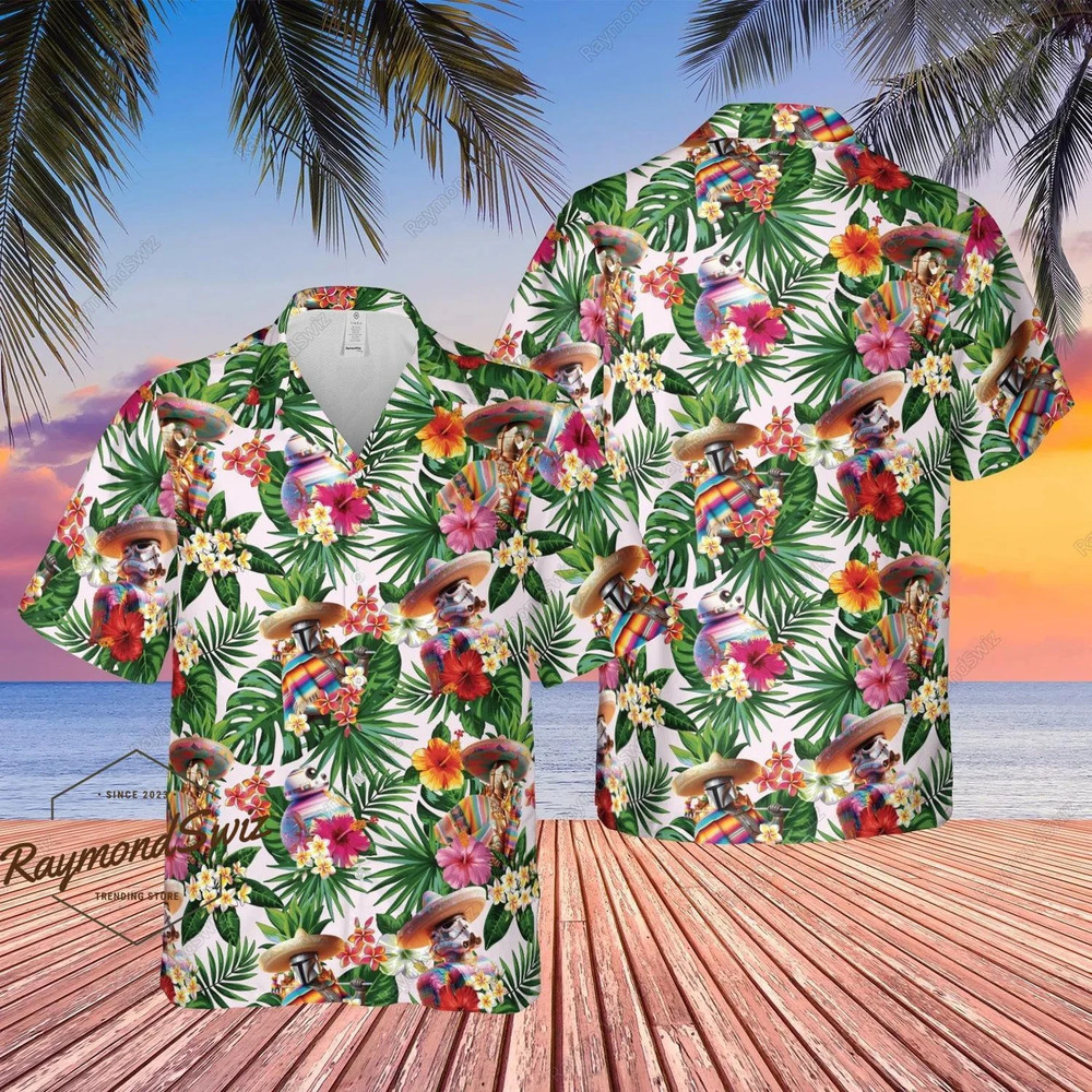 Halloween Star Wars 3D HAWAII SHIRT All Over Print Best Price US Size Dad Gift