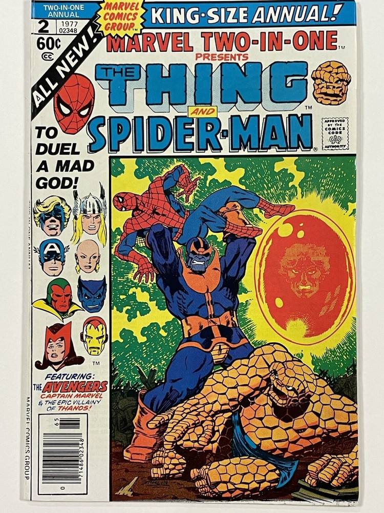 Marvel Two-In-One Annual #2 (Marvel Comics December 1977)