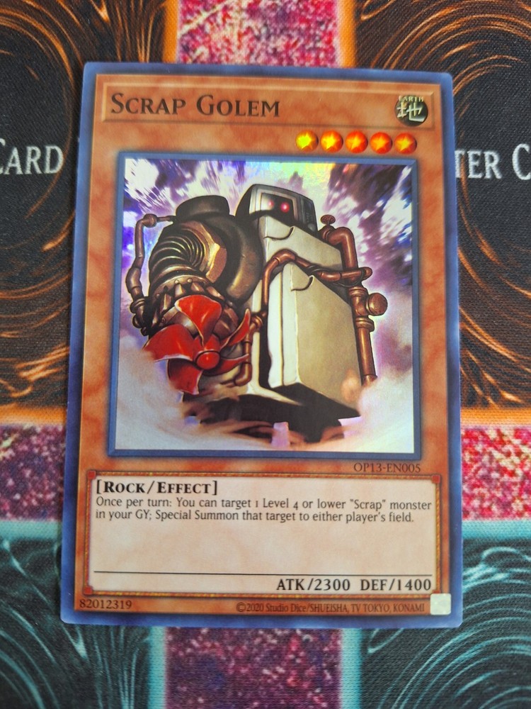 Scrap Golem OP13-EN005 OTS Tournament Pack 13 Unlimited