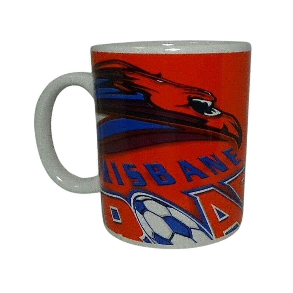 A-League Brisbane Roar FC Ceramic Coffee Mug Tea Cup