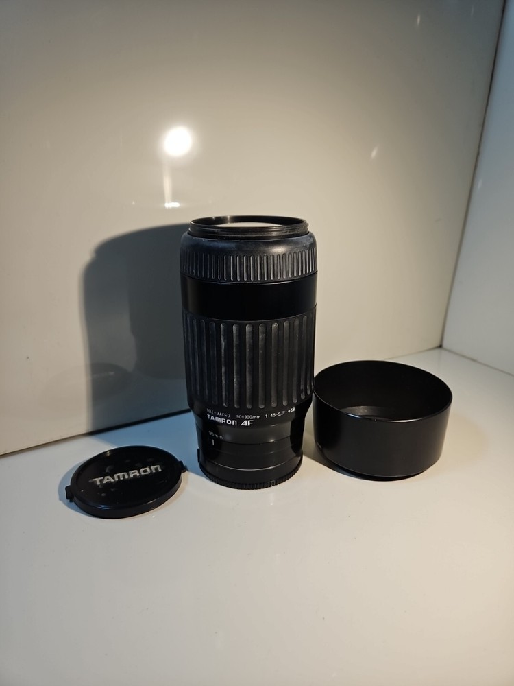 Vtg Tamron AF Tele-Macro 90-300mm f4.5-5.6 62DM Minolta Lens 58mm GUC 1990