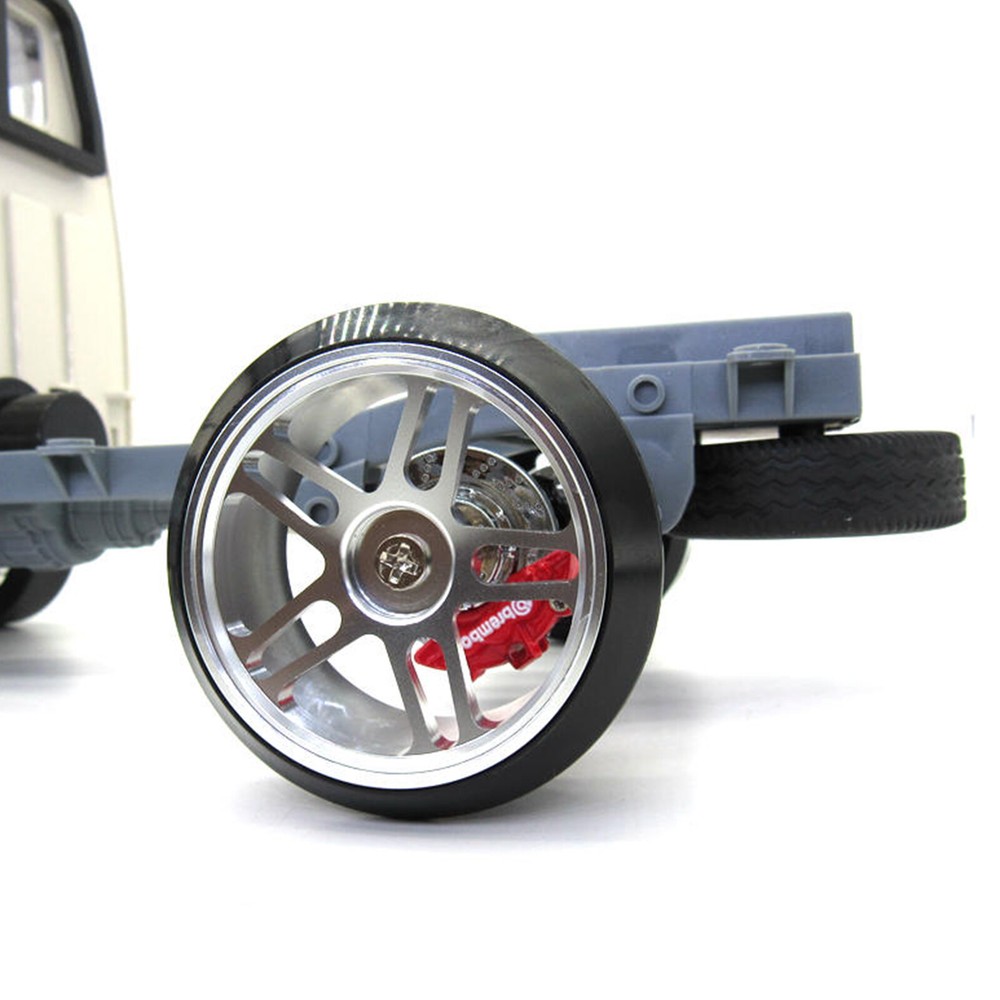 4pcs RC Car Wheel Tires & Wheel Rims 12mm Hex For WPL D12 RC Racing Car