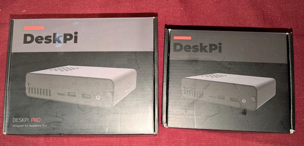 Desk Pi Pro Set-Top Box - The Ultimate Case for Raspberry Pi4