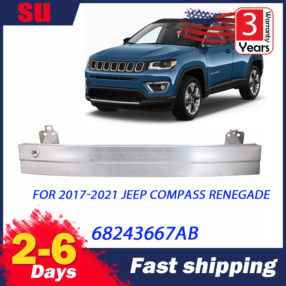FRONT Bumper Reinforcement for JEEP COMPASS RENEGADE 2017-2021 68243667AB US