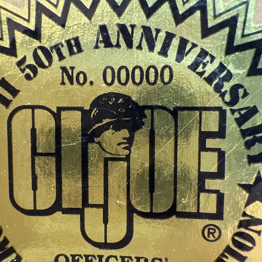 PROOF “Number 00000” Hasbro G.I. Joe Army General One Of A Kind Action Figure