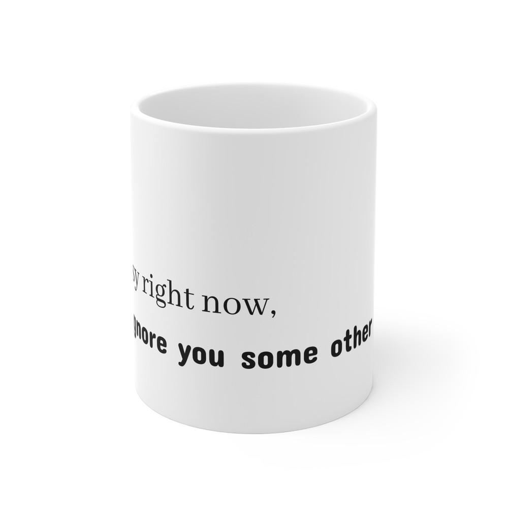 Busy Vibe Mug – Funny Gift for Coffee Lovers, Office Humor, Unique Gift, Ideal